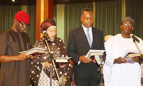 Fayemi-and-other-Ministers-Taking-the-Oath-of-Office